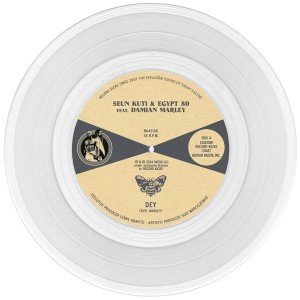 Dey feat Damian Marley / Dey (Instrumental) (Clear Vinyl)