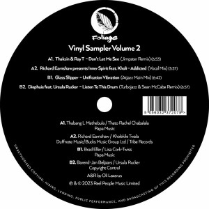 Foliage Vinyl Sampler Volume 2