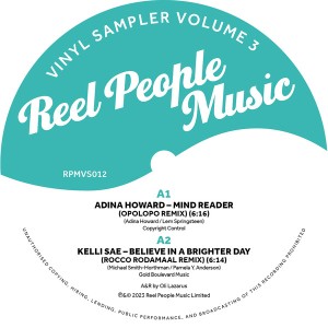 Reel People Music Vinyl Sampler Volume 3 (Turquoise Vinyl)
