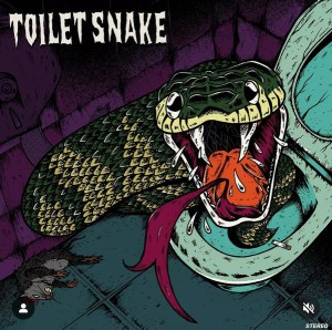Toilet Snake (Purple Sawblade Shaped Vinyl)